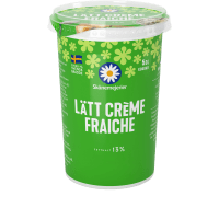 Illustration av Crème fraiche