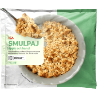 Illustration av Smulpaj äpple & kanel