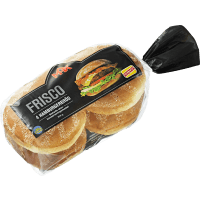 Illustration av Hamburgerbröd Frisco 4-p
