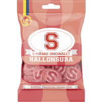 Illustration av S-Märke Hallonsura