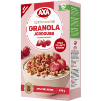 Illustration av Granola 4 sorter