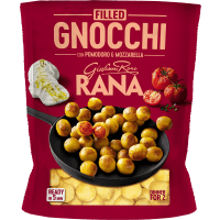 Illustration av Fylld Gnocchi Toma