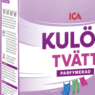  ICA Tvättmedel Kulörtvätt 4 kg, 1,9 kg och 750 g