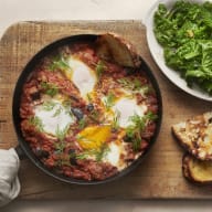 Shakshuka med grönkål