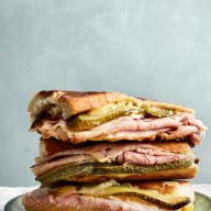 Cuban sandwich med skinka