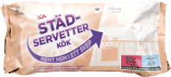 En förpackning med servetter från märket 