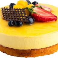 Moussetårta mango & passion