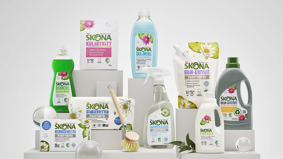 Produkter från ICA Skona.