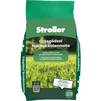 Illustration av Stroller gräsgödsel