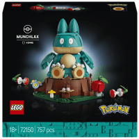 Illustration av Lego Pokémon Munchlax