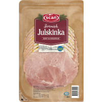 Illustration av Skivad julskinka