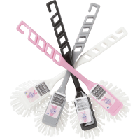 Illustration av Diskborste Rosa Bandet
