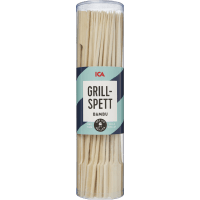 Illustration av Grillspett bambu