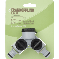 Illustration av Krananslutning 2-vägs
