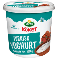 Illustration av Turkisk, grekisk yoghurt