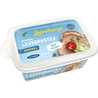 Illustration av Bredbar leverpastej