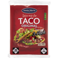 Illustration av Taco kryddmix 3-pack