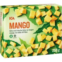 Illustration av Fryst mango