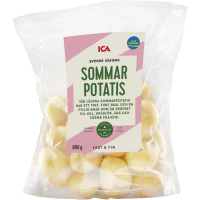 Illustration av Sommarpotatis i påse