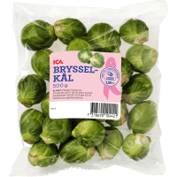 Illustration av Brysselkål i påse
