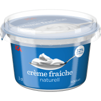 Illustration av Crème fraiche