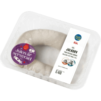 Illustration av Rå julkorv