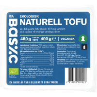 Illustration av Tofu naturell