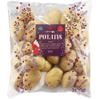 Illustration av Fast potatis i påse