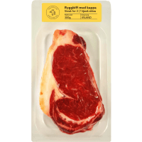 Illustration av Ryggbiff steak for 2