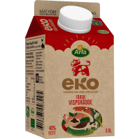 Illustration av Ekologisk Vispgrädde