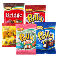 Illustration av Chokladpåsar