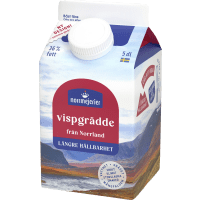 Illustration av Vispgrädde