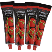 Illustration av Tomatpuré