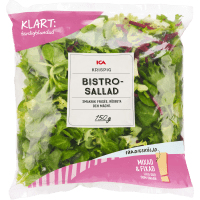 Illustration av Skurna sallader i påse