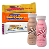 Illustration av Proteinbar, proteinshake