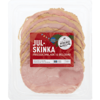 Illustration av Färdigskivad julskinka