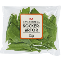 Illustration av Socker-, salladsärtor, haricots verts
