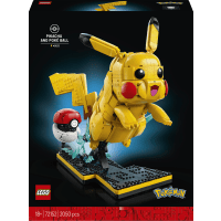 Illustration av LEGO Pokémon Pikachu & Poké Boll