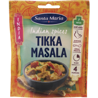 Illustration av Kokosmjölk, Asiatiska/Indiska kryddmixer