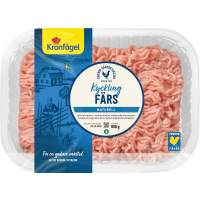 Illustration av Kycklingfärs