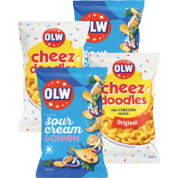 Illustration av Chips, Ostbågar