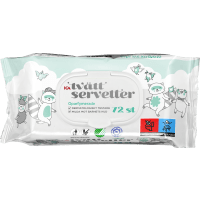 Illustration av Hel låda tvättservetter