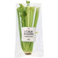 Illustration av Stjälkselleri i påse