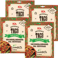 Illustration av Taco- och Guacamole kryddmix