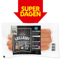 Illustration av Grillkorv extra fin