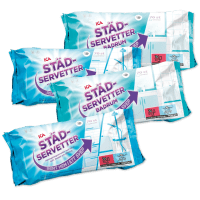 Illustration av Städservetter