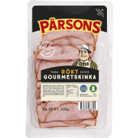 Illustration av Rökt Gourmetskinka