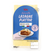 Illustration av Färska lasagneplattor