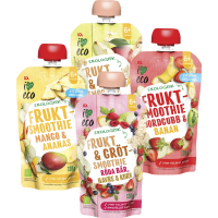 Illustration av Frukt- och Grötsmoothie