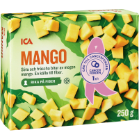 Illustration av Fryst mango
